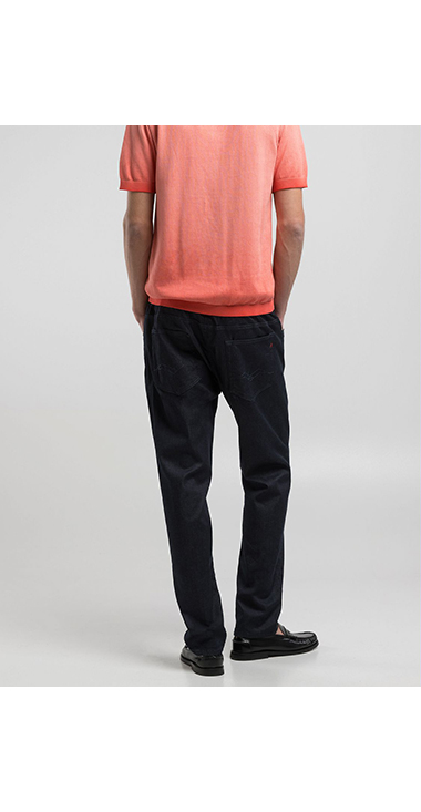 リラックステーパードLANNY Touch denim 詳細画像